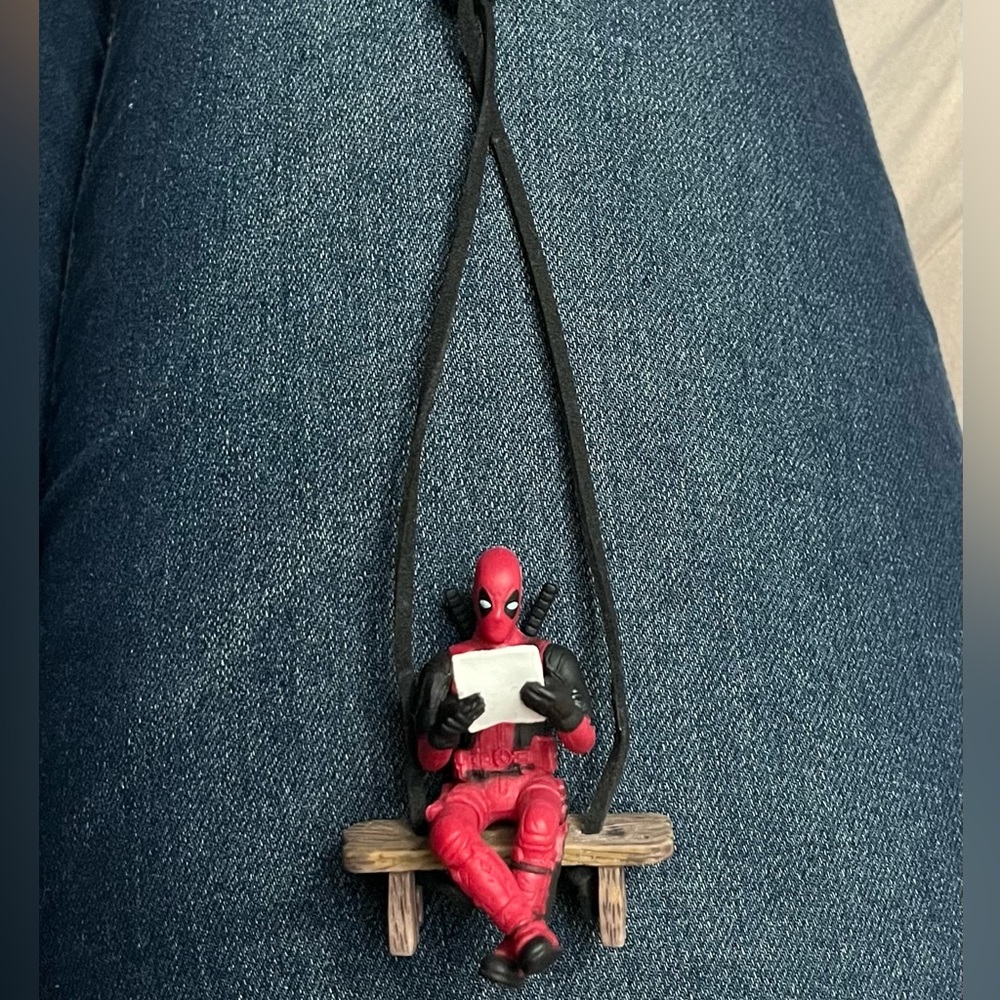 Deadpool Reading A Book